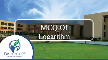 Basic Mathematics :: Lecture 18 : Ch-1 : Logarithm : MCQ of logarithm- By S M Ramchandani