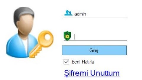 C# Kullanıcı Adı ve Şifre ile Giriş