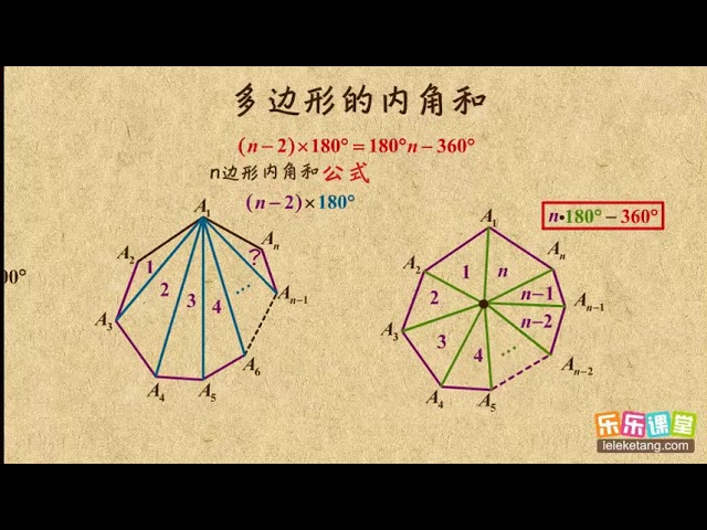 08多边形的内角和平行四边形初中数学初二 Youtube