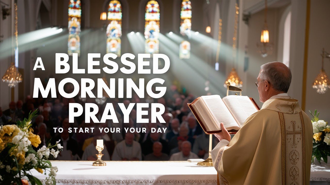Morning Prayer Before You Start Your Day Catholic (PRAY FIRST) | Daily ...