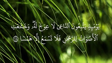 الفاتحة وتلاوة من سورة طه للشيخ أنس الزهراني (جودة عالية)