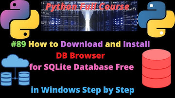 #89 How to Download and Install DB Browser for SQLite Database Free  in Windows  Step by Step