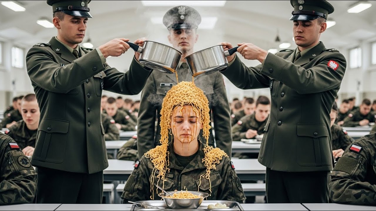 MAJOR ZNIEWAŻYŁ DOWÓDCZYNIĘ BRYGADY; 10 MINUT PÓŹNIEJ STOŁÓWKA STAŁA SIĘ SCENĄ SKANDALU