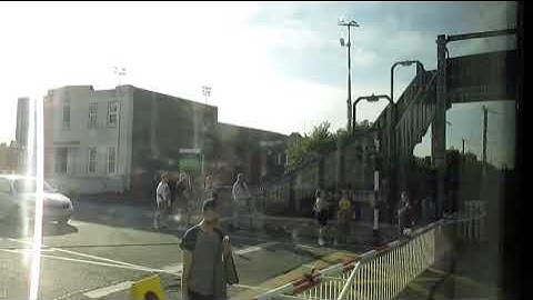 RARE !! IE 8500 Class Dart Train NON STOP!! From Bray To Dún Laoghaire