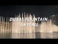 Dubai fountain  skyfall by adele