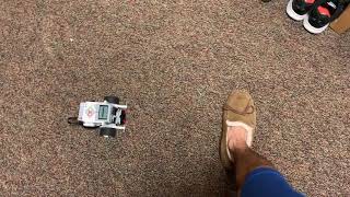 Robot Force Push with hysteresis