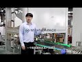 Bottled Sauces Robotic Picking and Placing + Cartons Sealer + Palletizer #automaticpackaging