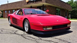 We take a ride in ferrari testarossa equipped with an x-ost exhaust
during fca cruise. first, place the mic near exhaust, then it above
...