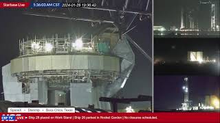 Starbase Live: 24\/7 Starship \& Super Heavy Development From SpaceX's Boca Chica Facility