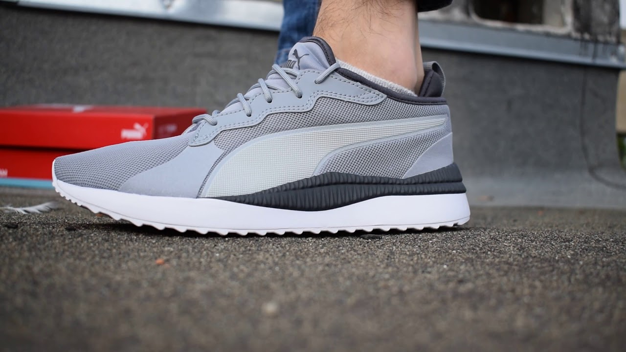 Puma Pacer Next / Silver - YouTube