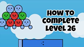 How to Complete Level 26 in Pop and Drop Roblox | level 26