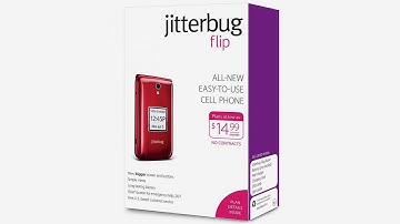 Review Jitterbug Flip Easy-to-Use Cell Phone for Seniors - Red by GreatCall