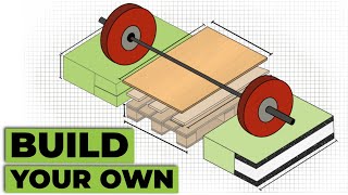 Home Gym DIY Weightlifting Platform | Totally silent and fully customizable!