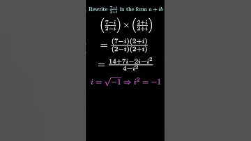 Application of Complex Conjugate