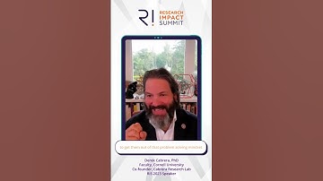 Unlocking the Power of Systems Thinking: Insights from Derek Cabrera, PhD |#RISummit #researchimpact