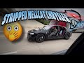 Driving my hellcat jailbreak redeye chrysler with no doors