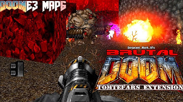 Brutal Doom Inferno E3M6, 100% secrets [HD Textures zdoom dhtp, DoomMetal, Tomtefars Extension]