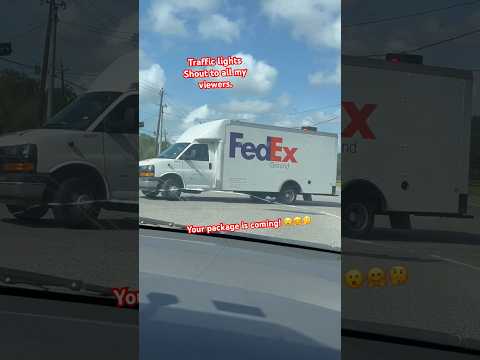 Truck delivery FedEx