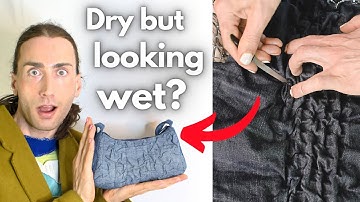 Crazy Fabric Manipulation Ideas: Speed Smocking Technique To Add TEXTURE To Fabrics (Upcycle Jeans)