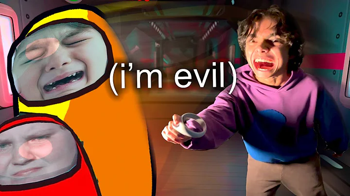 making kids CRY in AMONG US VR...