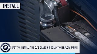 Universal Coolant Overflow Tank for ANY Classic Truck or Car! / 67-72 Chevy C10 Install