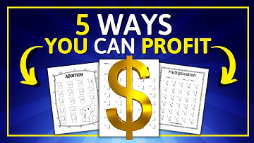 5 Ways YOU Can PROFIT From Math Worksheet Printables