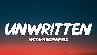 Natasha Bedingfield - Unwritten (Lyrics) Sped up