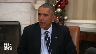 Watch President Obama make statement on San Bernardino shootings