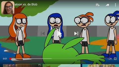 Reaction to Splatoon vs. De blob