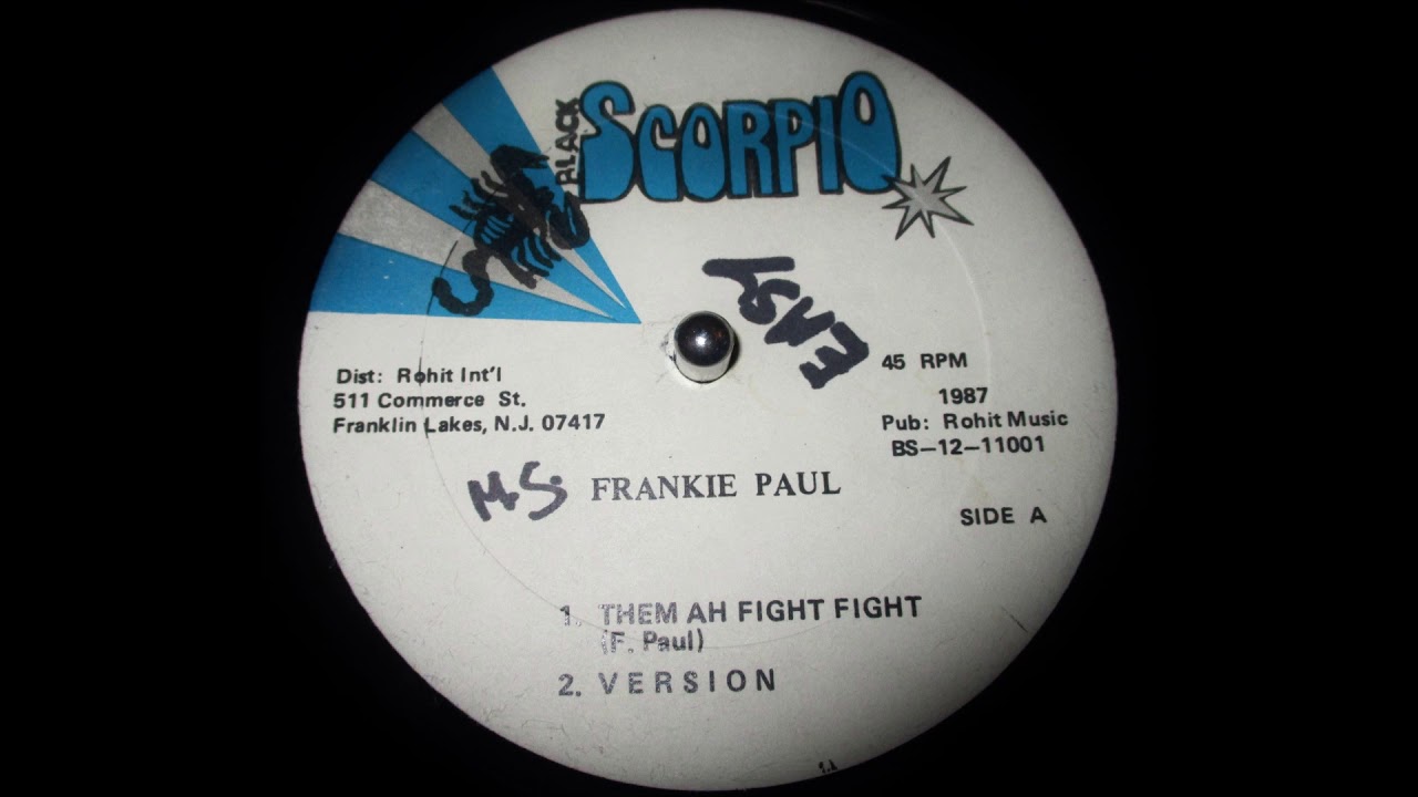Frankie Paul - Them A Fight Fight - YouTube