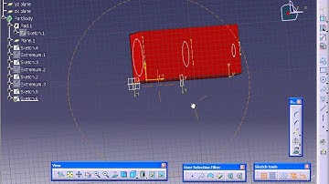 Catia V5 study step by step 58-Advanced Removed Multi Section Solid.avi