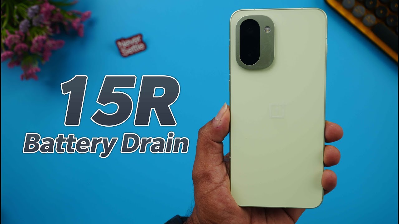 Тест разряда батареи OnePlus 15R — невероятный расход заряда 🔥