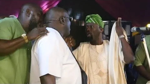 See What Saheed Osupa Did To Sule Alao Malaika On Stage That Surprise Everyone At Movie Premiere Of