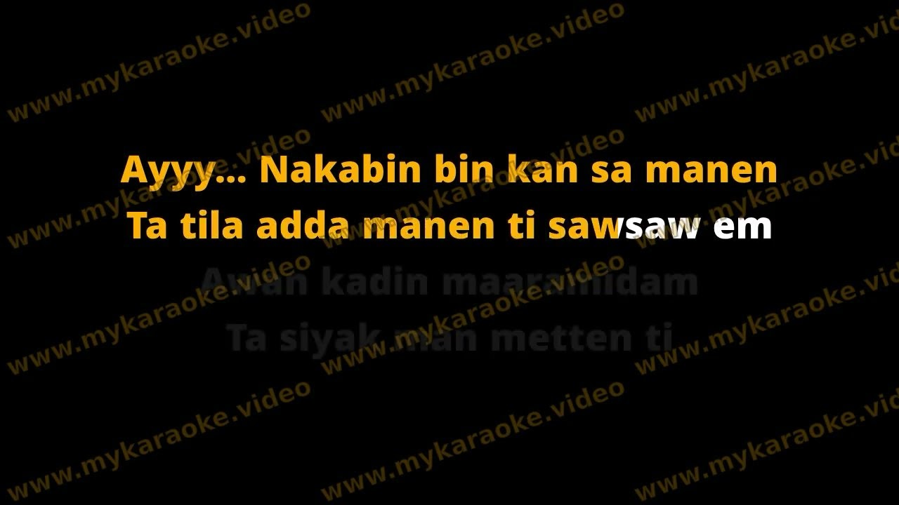 Agbaliw kan Karaoke Lyrics