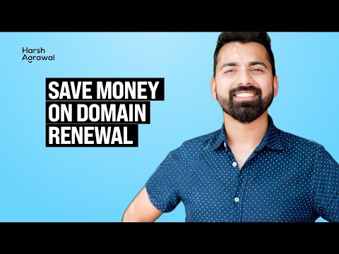 GoDaddy Domain Renewal Pricing Sucks! Save Money on Domain Renewal!