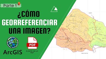 ¿Cómo georreferenciar una imagen en ArcGIS? - A partir de un PDF  | Parte 1📌
