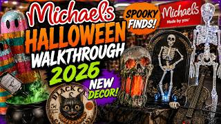Code Orange Michaels Craft Store 🎃 MICHAELS HALLOWEEN 2026 WALKTHROUGH