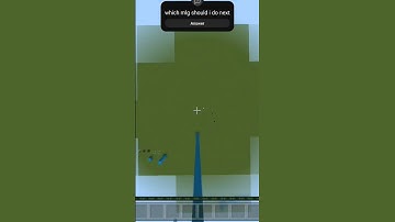 Doing cobweb mlg in minecraft