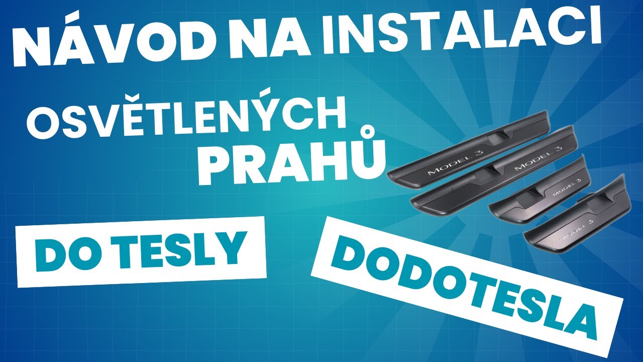video Osvětlení nástupních prahů