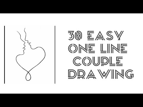 One Line Drawing Compilation Youtube