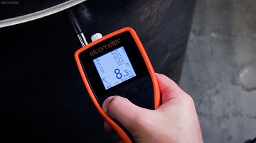 Klimaatomstandigheden meten met de Elcometer 319 dauwpuntmeter