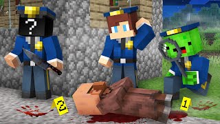 What JJ and Mikey are INVESTIGATING as Police in Minecraft? - Maizen