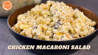 CHICKEN MACARONI SALAD | FILIPINO STYLE CHICKEN MACARONI SALAD RECIPE