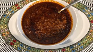 How To Make Misir Kik Key Wot -ቀይ የምሥር ወጥ አሠራር