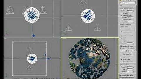 Blow up a planet in 3d studio max tutorial part 1