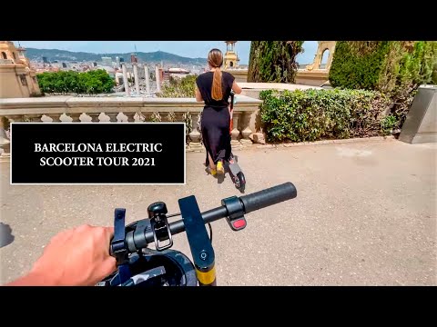 VLOG 1: Barcelona electric scooter tour 2021