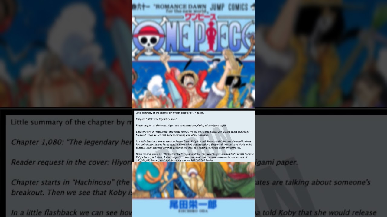 What Insane Moment Happens in One Piece Chapter 1080? 