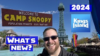 Kings Island 2024  Passholder Preview | Camp Snoopy | Restaurant Updates | Anniversary Merch!
