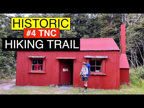 Historic hiking trail, Tongariro Northern Circuit, NZ Great Walks 🥾 ⛺️ 🌋⛰