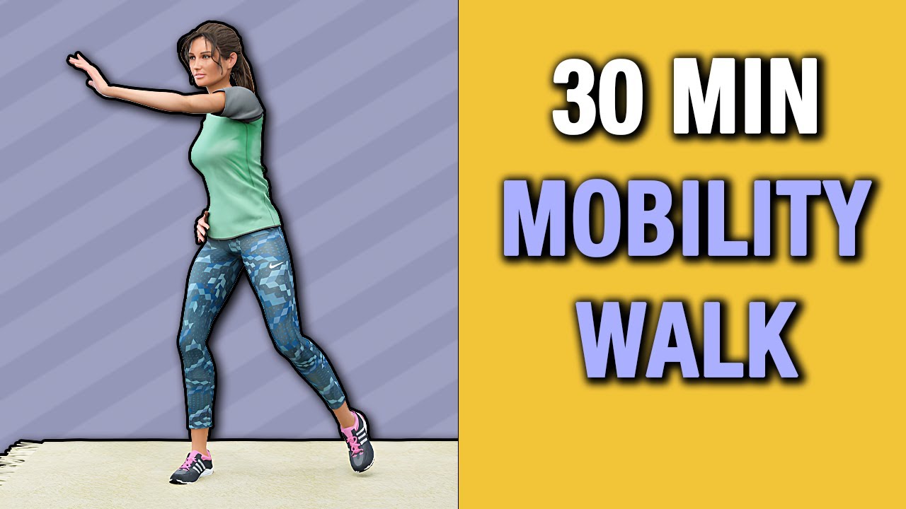 30-Min Mobility Walk: Loosen Stiff Joints & Move Freely! - YouTube